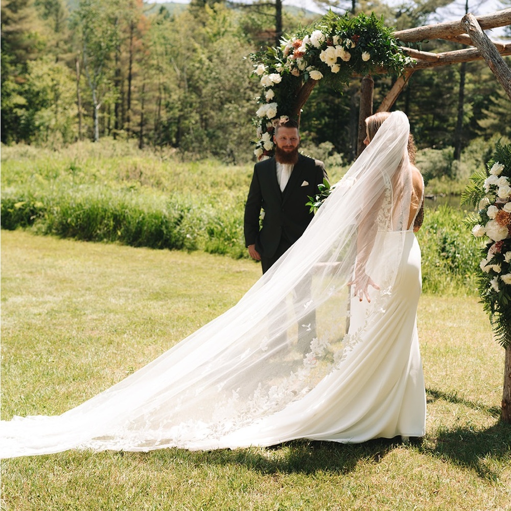 Custom, One-of-a-kind Handmade Cathedral Veil